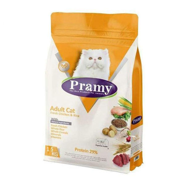 غذای خشک گربه pramy