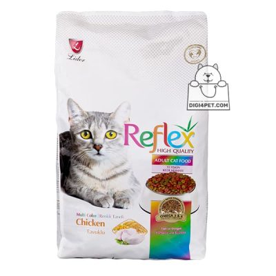 غذای گربه رفلکس مولتی کالر 3 کیلویی